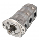 Pompa hydrauliczna zębata trzysekcyjna Kayaba KRP4-6-7-7C, KRP4-6-7-7CN